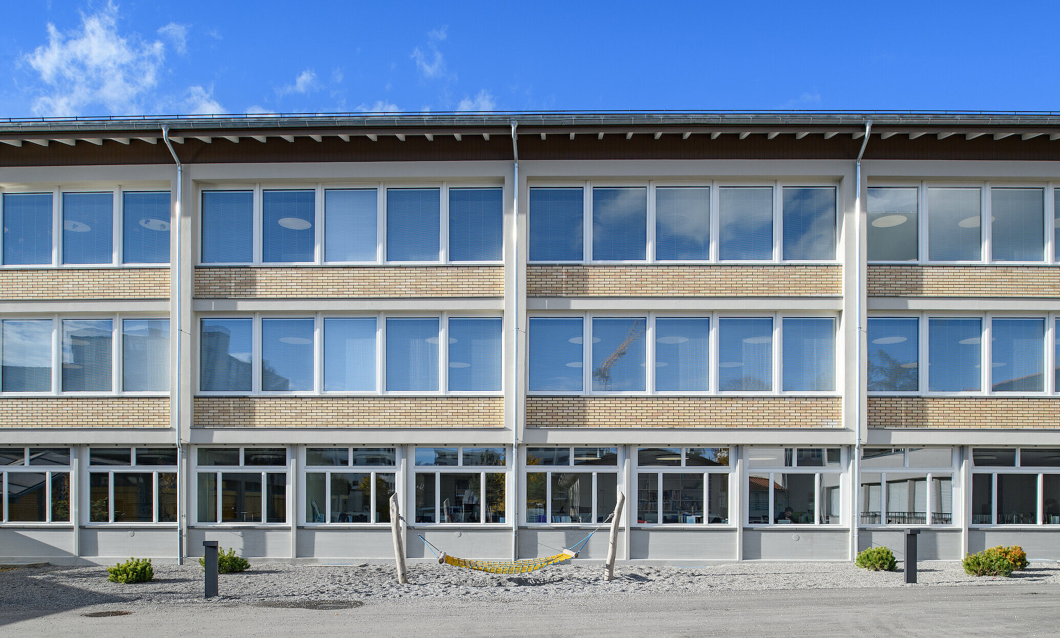 Ausgezeichnete Energiebilanz für 50er Jahre Schulgebäude