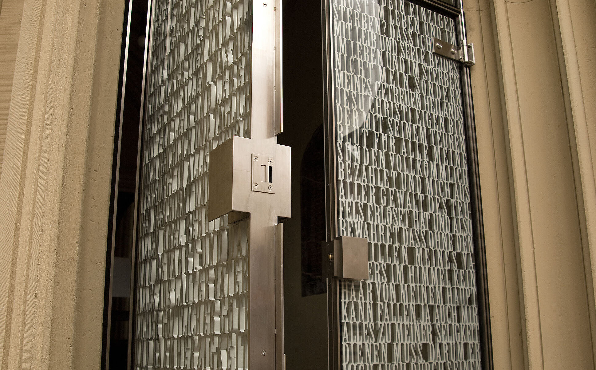 Entrance Door Protestant Church