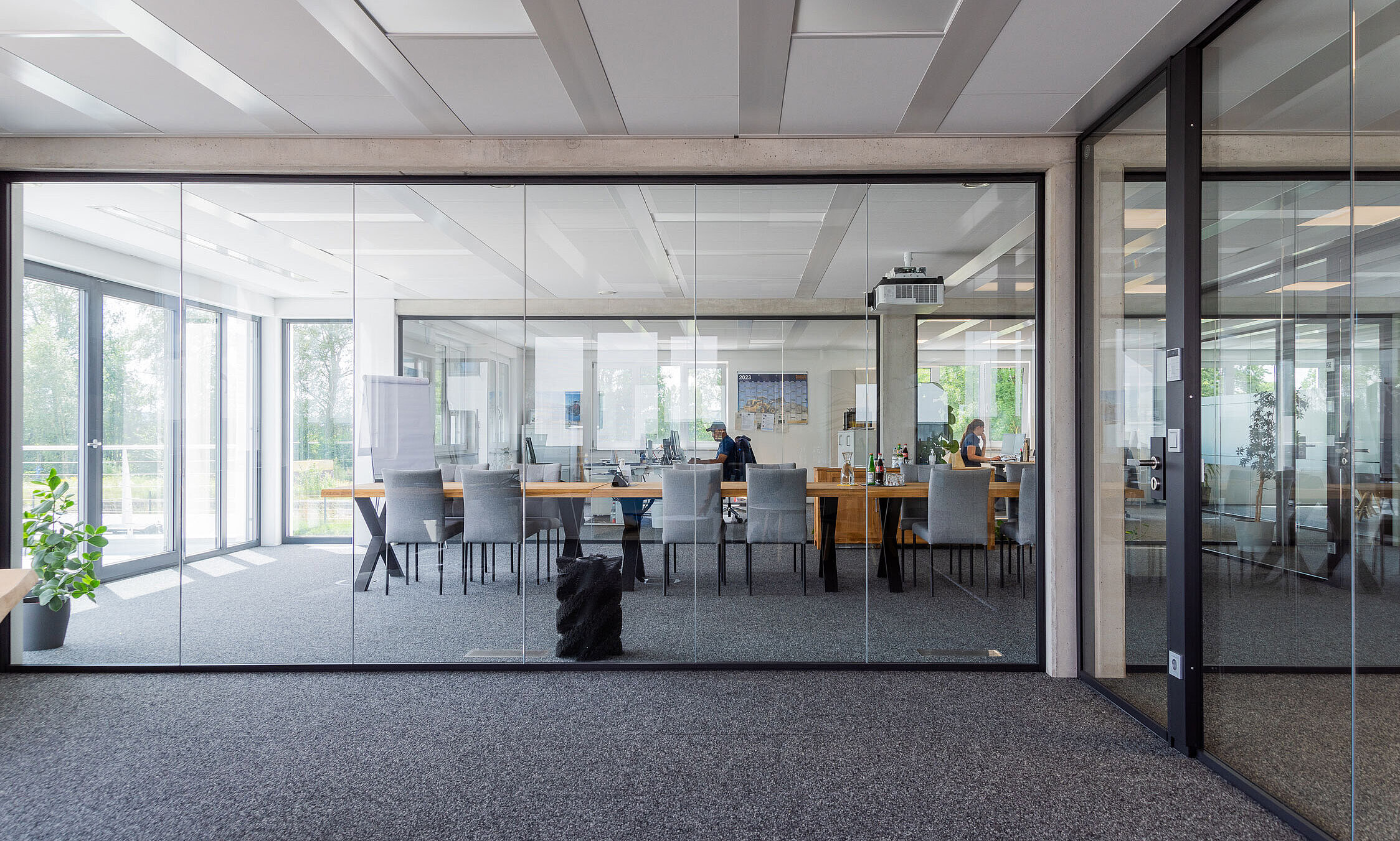 Flexible Raumgliederung für agile Arbeitsplätze