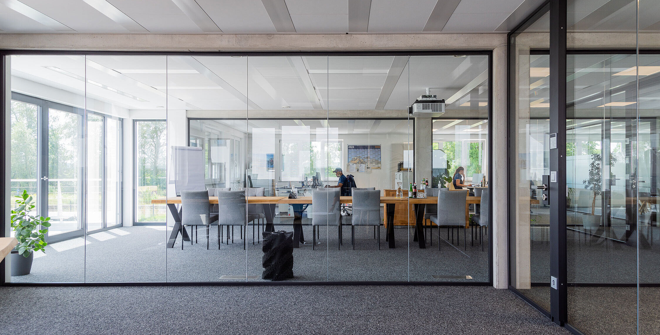 Flexible Raumgliederung für agile Arbeitsplätze