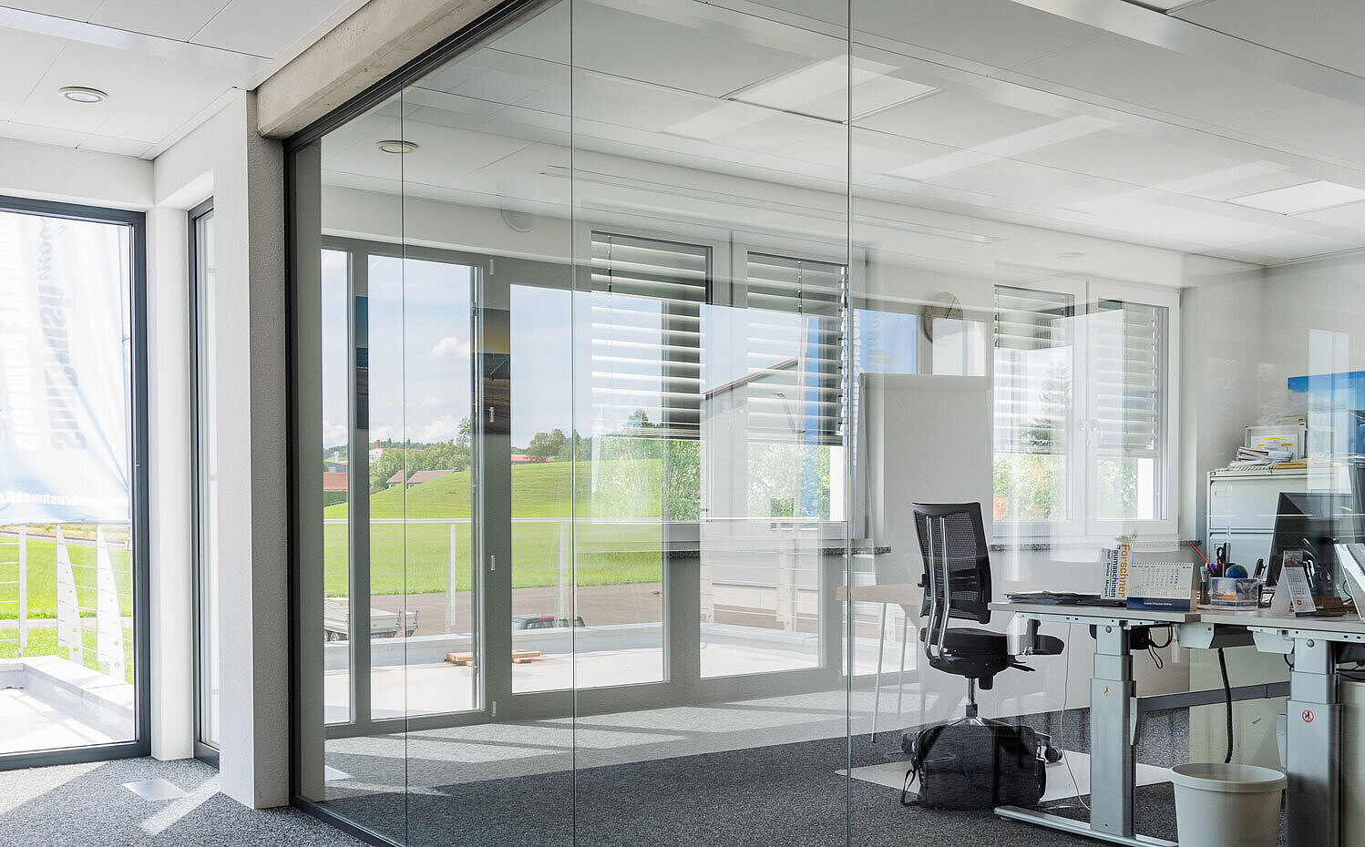 Flexible Raumgliederung für agile Arbeitsplätze