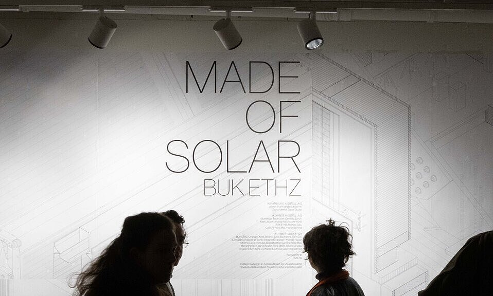 Glas Trösch unterstützt Ausstellung „Made of Solar“ in Zürich