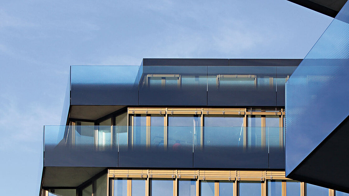 Objekt Les Fiches in Lausanne mit SWISSRAILING FLAT
