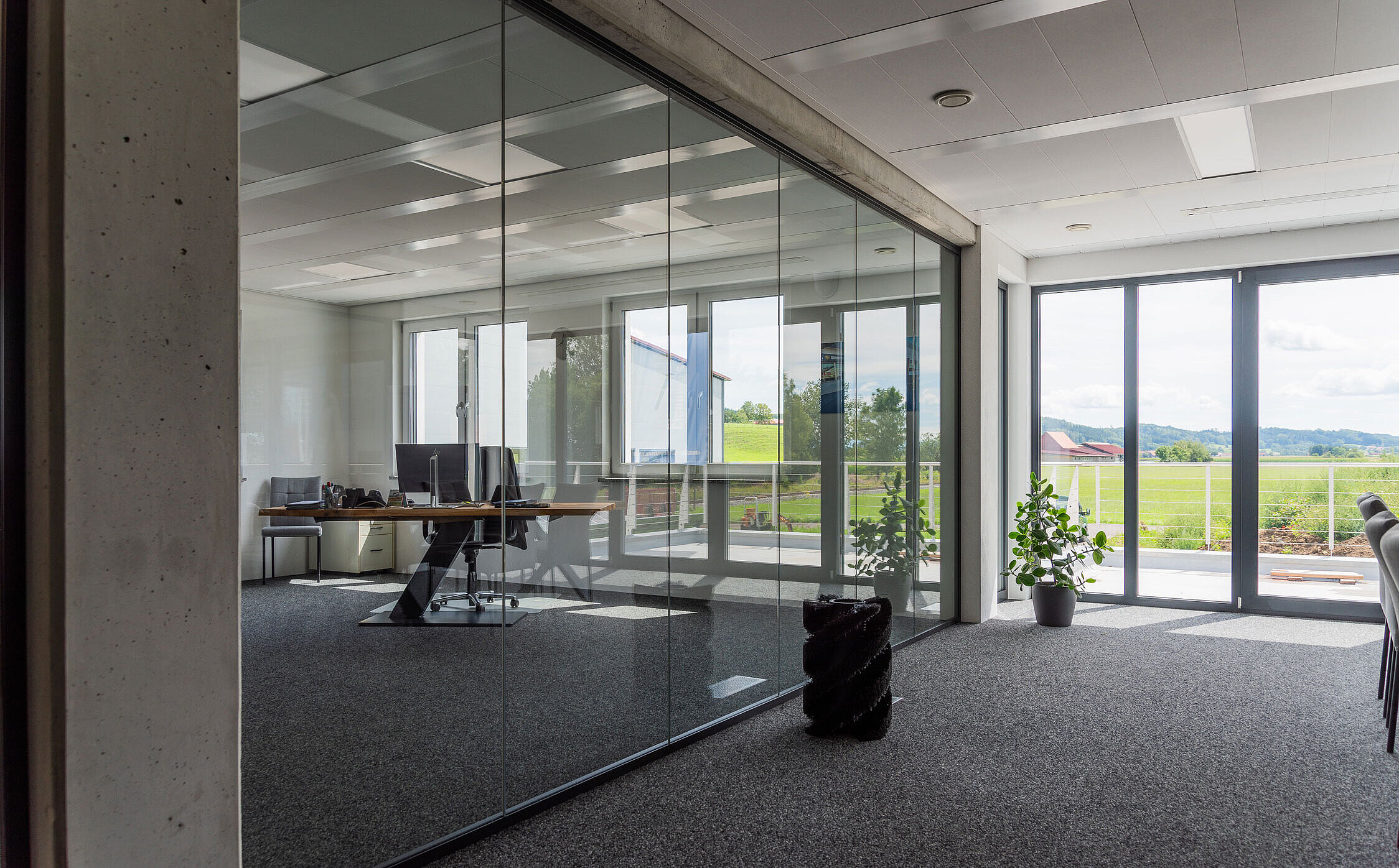 Flexible Raumgliederung für agile Arbeitsplätze