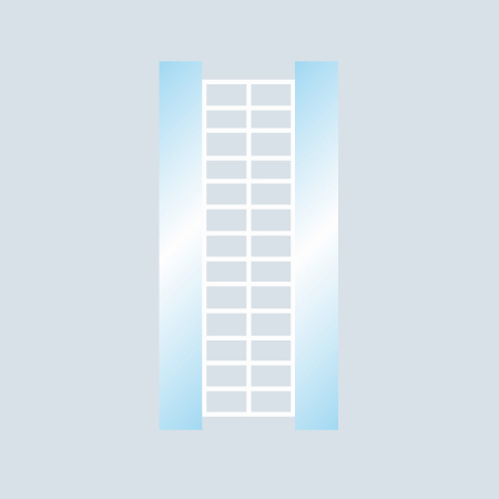 KAPILUX W – double glazing build-up – vertical glazing