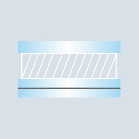 KAPILUX WS – double glazing build-up – horizontal glazing