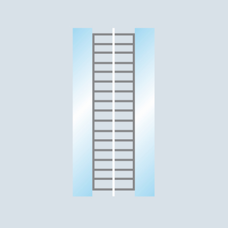 OKALUX EVO – double glazing build-up – vertical glazing