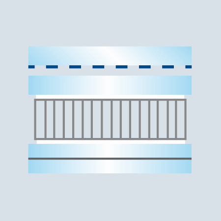 OKALUX K – Build-up horizontal glazing